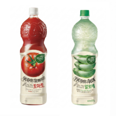 자연은 토마토 1.5Lx6펫+자연은 알로에 1.5Lx6펫, 12개, 1.5L