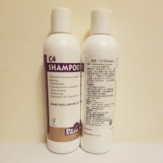 PePe Dr.skin C4 Shampoo 犬貓通用洗毛精237ml, 1個