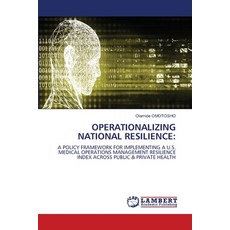 (영문도서)Operationalizing National Resilience Paperback, LAP Lambert Academic Publis..., English, 9786209485787