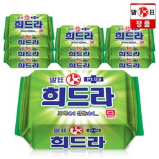 말표 희드라 플러스 세탁비누, 400g, 8개