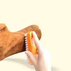 스웨이드 지우개 고무 브러쉬 슈즈 클리너 먼지제거 크레이프솔 가죽신발 세척, 1개