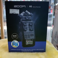 ZOOM H6 Handy Recorder 錄音機 黑色
