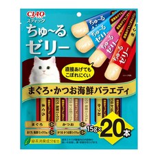 이나바 챠오스틱 버라이어티 20개입, 참치가다랑어 버라이어티, 300g, 1개