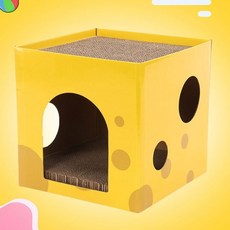 고양이 하우스 놀이집 숨숨집 스크래쳐 반려묘 대형 74780pc 1(ea), 대형_35cm