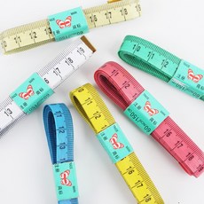 줄자 쵸크 원단용 수성펜 실뜨개칼 부자재 쪽가위 골무 핀셋, 1.줄자-A타입, 1개