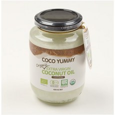 코코야미 오가닉 엑스트라버진 코코넛오일 COCO YUMMY PRGANIC EXTRA VIRGIN COCONUT OIL, 420ml, 1개