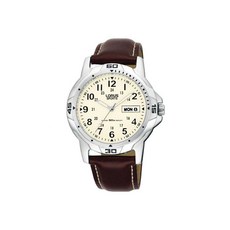 Lorus 로러스 신사 스포츠 가죽 스트랩 39mm 5ATM 시계 RXN49BX9 619931