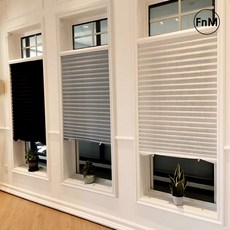 붙이는 블라인드 셀프 차광 암막 방충 커튼 침실 거실