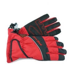 SNOW TRAVEL SW-AR-73防水保暖觸控手套 SKI-DRY防水透氣 10000MM防水等級 超細纖維保暖 輕薄觸控設計, 紅色