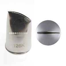 국산 모양깍지 126K번 21mm (장미), 1개