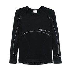 로아 로고 디테일 티셔츠