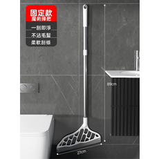 VANLUEE 掃把刮水套裝 浴室地面清潔 掃除刮水兩用, 1個
