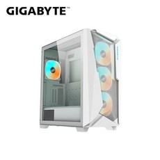 技嘉 GIGABYTE C301 GLASS WHITE V2 中塔式電競機殼, 1個
