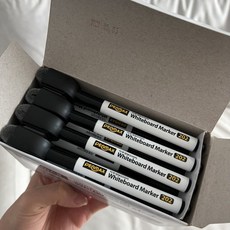 펜맥스 미니 지우개 보드마카 202, 흑색, 12개