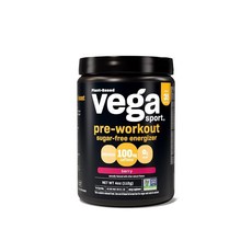 베가 스포츠 프리-워크아웃 에너자이저 베리맛 슈가프리 파우더 112g, Sugar Free Berry, 1개
