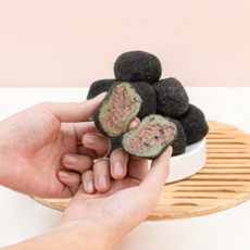 제주 오메기명원 오메기떡 흑임자, 50개, 55g