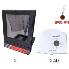 사격 표적지 표적 BB총 타겟 슈팅 타겟지 양궁 과녁, 1개, 기본 색상