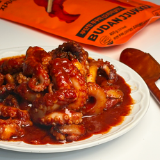 부단한 쭈꾸미 오리지널맛 매운맛 순한맛 냉동 밀키트 캠핑 식사 반찬, 1개, 450g(오리지널맛)