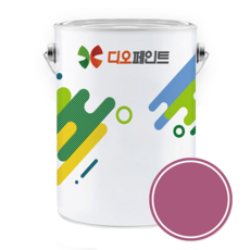 디오페인트 세라믹플러스 결로 곰팡이 방지용 페인트, 1개, 4L, 비비드57 (마젠타핑크)