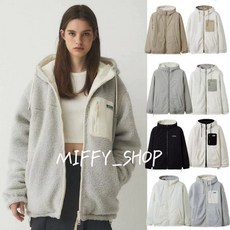 WHO A U 羊羔毛雙面外套 連帽雙面棉衣 保暖防風外套 男女新款