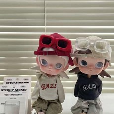 지거 Zsiga 지가 20cm 1/8 액션피규어 인형 인형옷 인형 불포함 팝마트, 20cm 지거 (지거인형 불포함), 레드 캡모자+후디+팬츠+레드 안경 세트