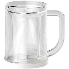 雙層大容量冰鎮製冷杯 啤酒杯 水杯 奶茶杯 不稀釋飲料杯, 1個