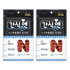간식엔 녹용품은, 유산균, 100g, 2개