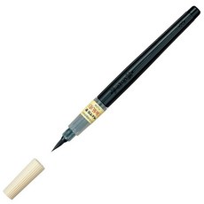Pentel XFL3L 브러시 펜 브러시 블랙, Medium (Japanese)