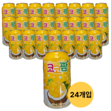 해태 코코팜 망고코넛 340ml 24캔 x1박스, 24개