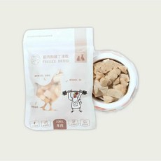 派庫廚房 寵物原肉凍乾零食, 雞肉, 30g, 1個