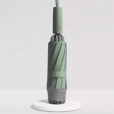 투니스 심플 트렌디 3단 자동 우산, 아미 그린