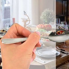 무광 스텐 유아용 스푼 영유아 아이스크림 어린이 식당 가정용 숟가락