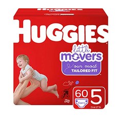 Huggies Little Movers Diapers Size 5 60 Ct, 1개