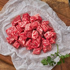 투뿔 넘버9 마장동 특상 한우 국거리 300g [극진한우]