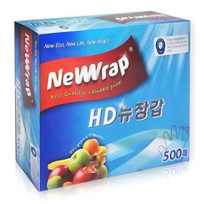 뉴랩 HD뉴장갑 500매, 1개
