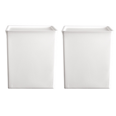 뉴앤룩 플립형 수납박스 2p, 뼈다귀 화이트, 1세트