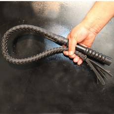 소가죽 채찍 승마 경량 승마기구 연극 2 5m 미끄럼방지 패들 보이 레이싱