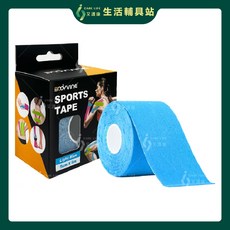 艾護康 巴迪蔓BODYVINE 肌能動力貼 肌肉貼布 運動膠帶 肌肉繃帶, 藍色, 1個