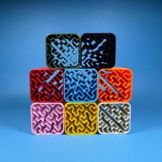 미새우수정새우 관상용 하우스 은신처 새우 새우 제품, 1개, 2. B 8개 구성