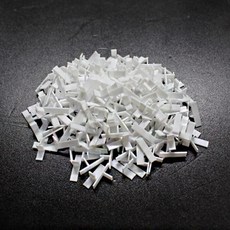 국산 타일스페이스 (T자형)1.5mm(300개) 줄눈간격제 쿠사비 구사비 타일핀 메지