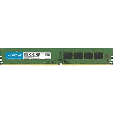 Crucial 데스크탑용 추가 메모리 8GB(8GBx1장) DDR4 2400MTs(PC4-19200) CL17 UDIMM 288pin CT8G4DFS824A, 2600MHz_8GB Single Rank, 1개