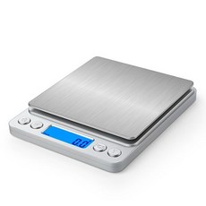 (티테크놀로지) 가정용 전자계량 주방저울 0.1g~1Kg (T-I2000-1KG), 1개, T-I2000-1KG