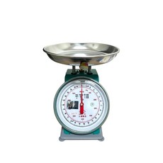 星龍 自動秤鋁圓盤指針秤 500g/1公斤/3公斤 彈簧秤 計重秤 傳統秤 臺灣製標準局檢定合格, 1公斤, 1個