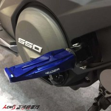 RIDEA 鋁合金後腳踏, 金色,AK-550、AK550二代, 1個