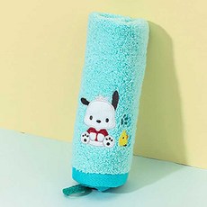 산리오 포차코 소프트 고리 코튼 핸드 타월 뽀사사 캐릭터 미니 수건 손 세안 주방 수건, 없음, 1개, 기본1