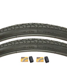 正新 24x1 3/8 城市胎 一車份 2外2內 24吋淑女車輪胎組, 1個