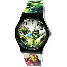 MARVEL 漫威 浩克兒童手錶 (黑/大型)