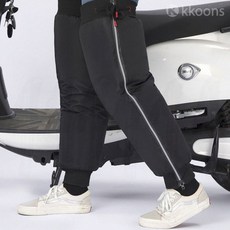 오토바이 방한토시 바이크 스쿠터 무릎보호대 다리워머 겨울 방풍 배달, jyyc 방한다리토시 2P세트 65cm