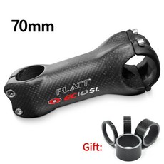 섬유 자전거 스템 산악 도로 부품 각도, 3. 6 Degree 70MM, 1개