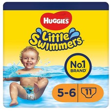 하기스 리틀 스위머스 기저귀 사이즈 5-6 HUGGIES Little Swimmers Disposable Swimsuits Stret, 5단계